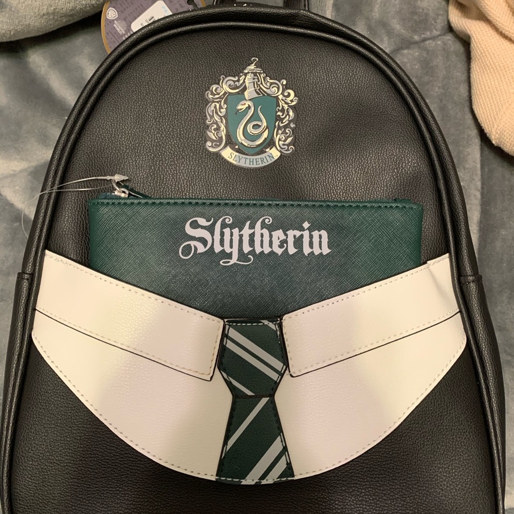 NWT Slytherin Harry Potter Mini Backpack